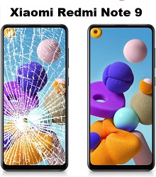 Xioami Redmi Note 9 заміна розбитого скла