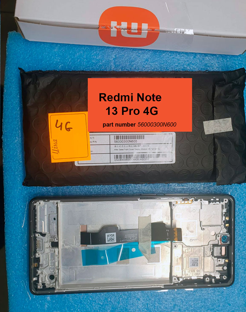 Акция Xiaomi Redmi Note 12 pro, Redmi Note 13, Redmi Note 13 pro – Замена оригинальнх экранов или стекла отдельно от 980 грн