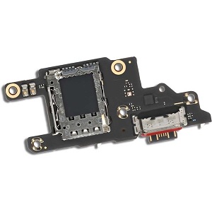 Плата: розьем зарядки, микрофон, сим приемник Xiaomi Poco X6 Pro