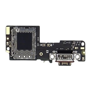 Плата: роз'єм зарядки, мікрофон, сім приймач Xiaomi Poco X7